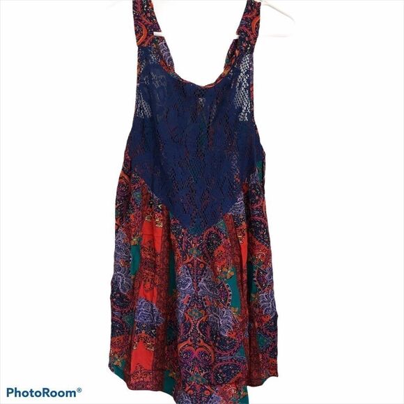 FREE PEOPLE Count me in Trapeze Boho Dress Tunic.Size XS - Picture 5 of 10